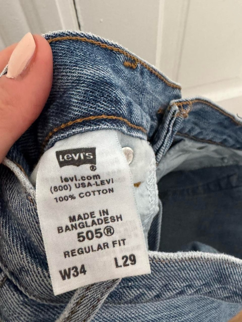 Vintage 505 Levi’s 34 x 29 - Picture 6 of 8